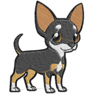 Matriz de Bordado Cachorro Pinscher 